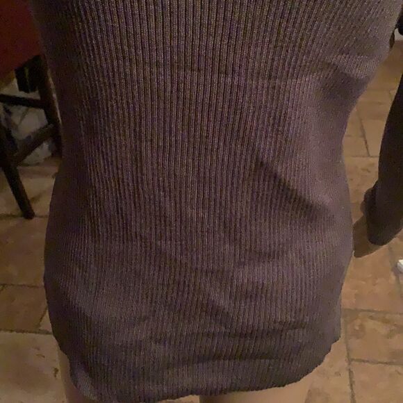 Grey Turtleneck Sweater - Picture 8 of 9